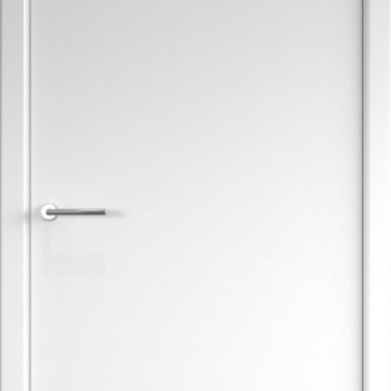 Межкомнатная дверь LuxDoors Paint 1 Краска Белая Глухое