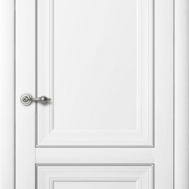 Межкомнатная дверь LuxDoors Prado Винил Белый Глухое