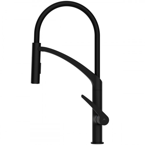 Baterie pentru bucătărie Rubineta Ultima-50 BK, negru mat, UL50068