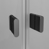 Paravan de duș AM.PM X-Joy Twin Slide cu cădiță 90×90, profil negru mat, W88E-205-090BT Paravan de duș AM.PM X-Joy Twin Slide cu cădiță 90×90, profil negru mat, W88E-205-090BT