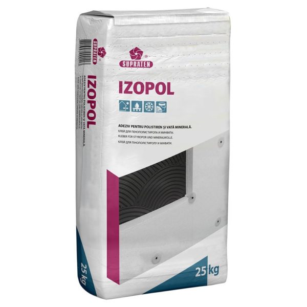 Клей для пенополистирола IZOPOL" 25 кг.