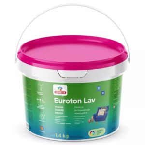 EUROTON LAV  1.4 кг - Краска интерьерная моющаяся